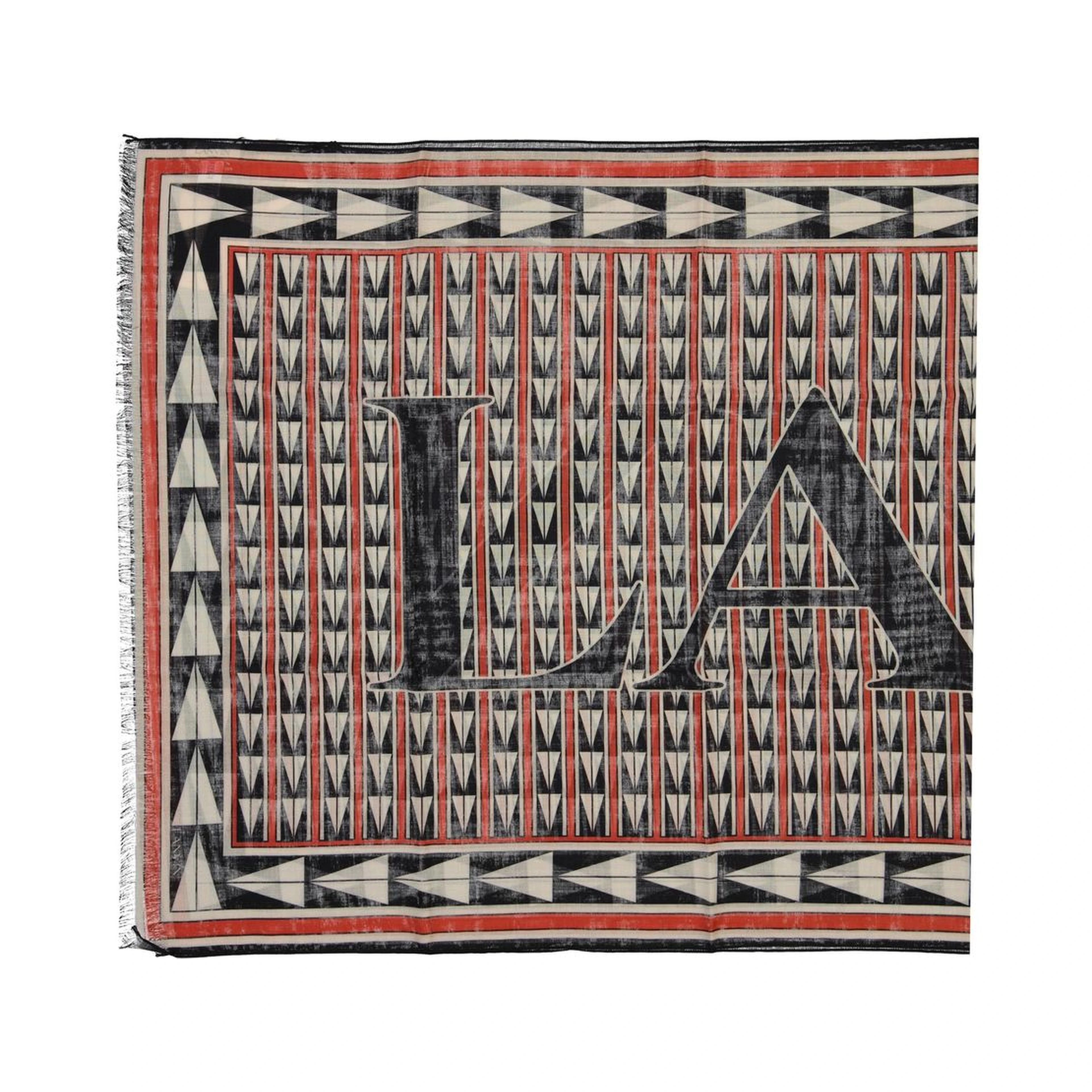 Black Wool Scarf