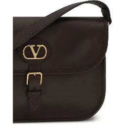 Brown Calf Leather Bos Taurus Shoulder Bag