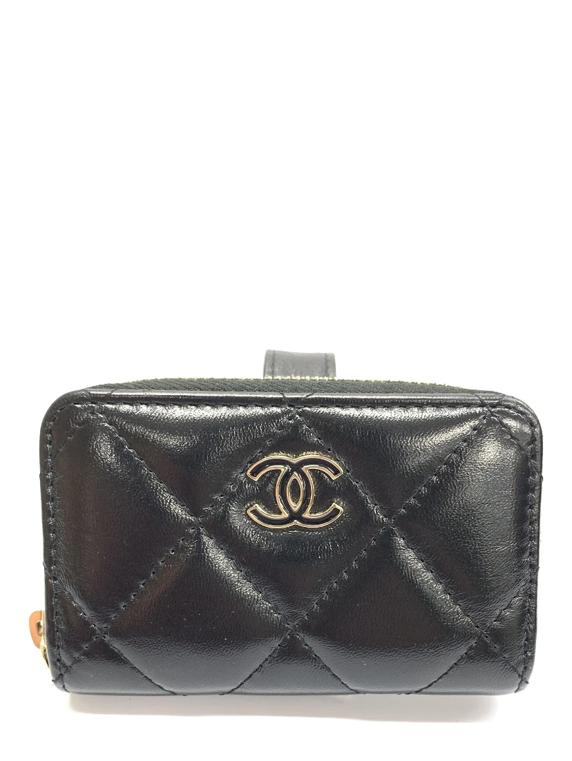 CC Matelasse Alexandra Wallet, Lambskin