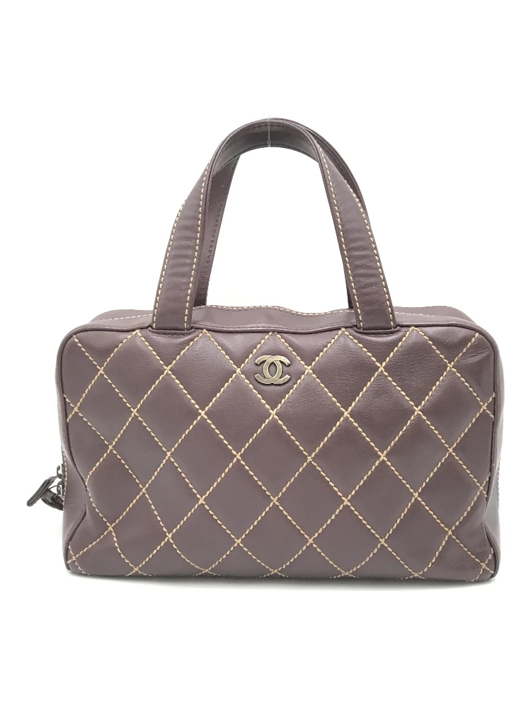 Wild Stitch Handbag Mini Boston Red