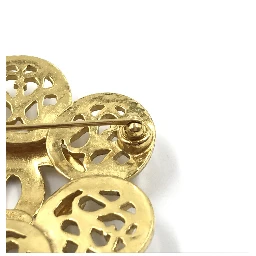 Chanel Costume Jewlery Vintage Brooch Coco Medallian