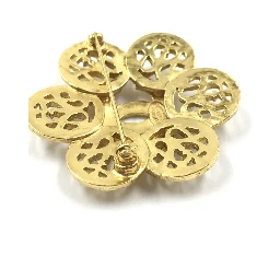 Chanel Costume Jewlery Vintage Brooch Coco Medallian