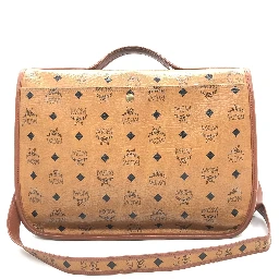 Vesutos Leather Messenger Bag