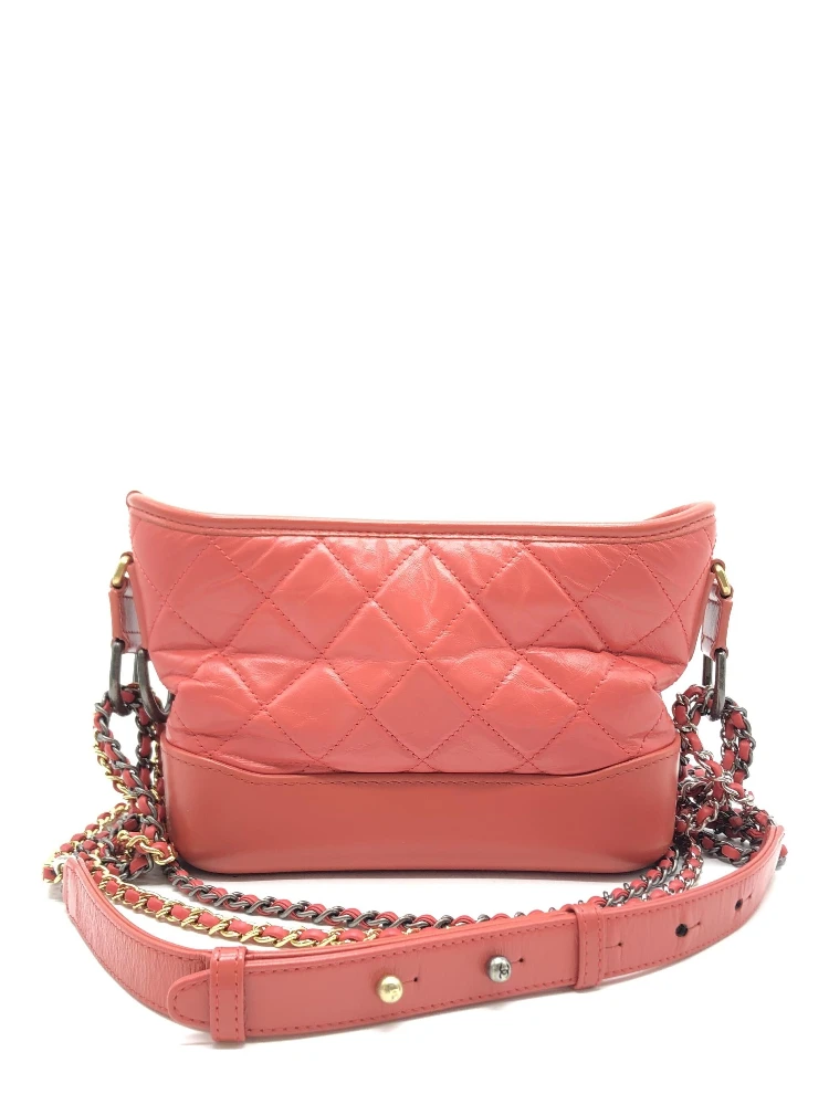 Red Gabriel Chain Shoulder Bag