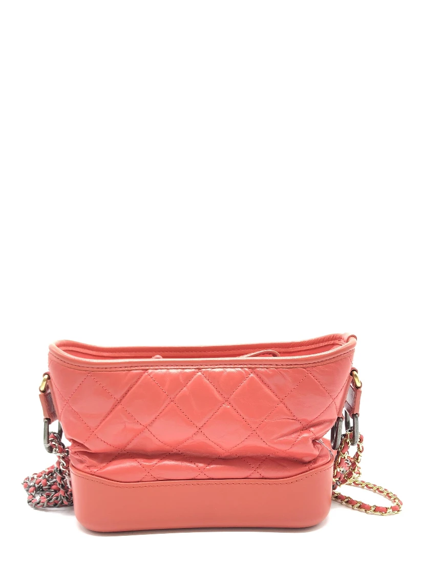 Red Gabriel Chain Shoulder Bag