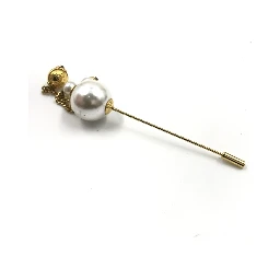 Pin Brooch, Pearl Style, Box