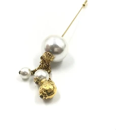 Pin Brooch, Pearl Style, Box