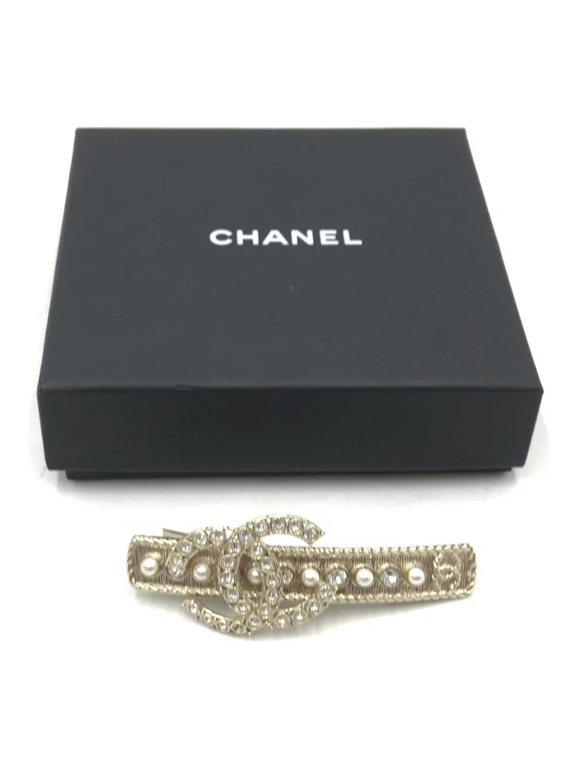 Crystal Pearl CC Hair Clip