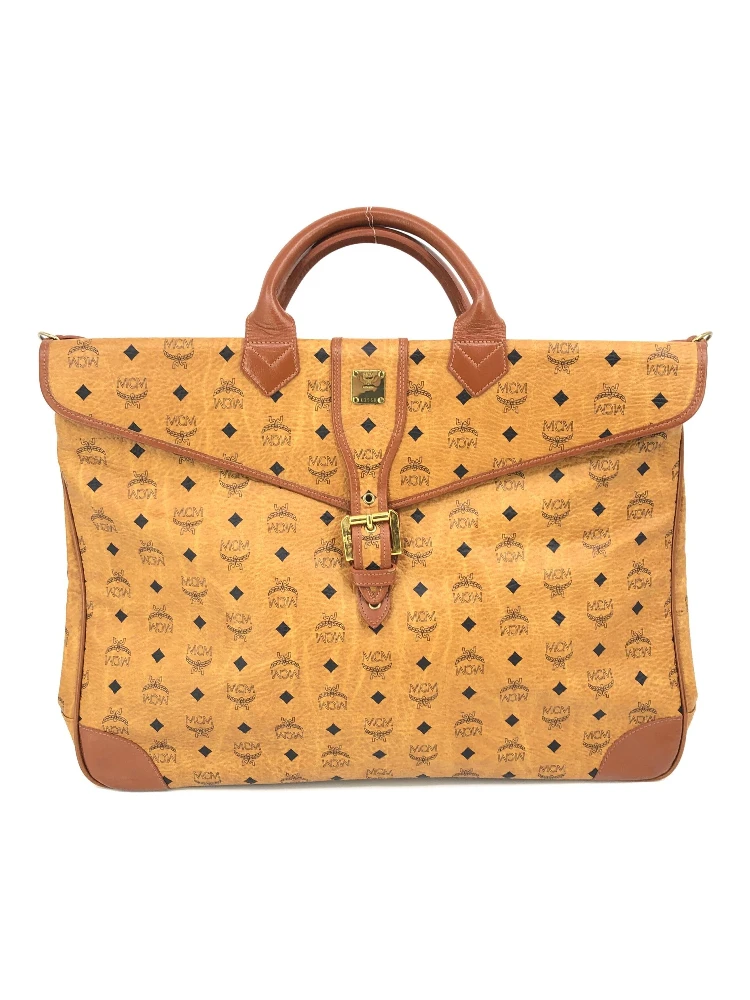 Briefcase In Cognac Visetos