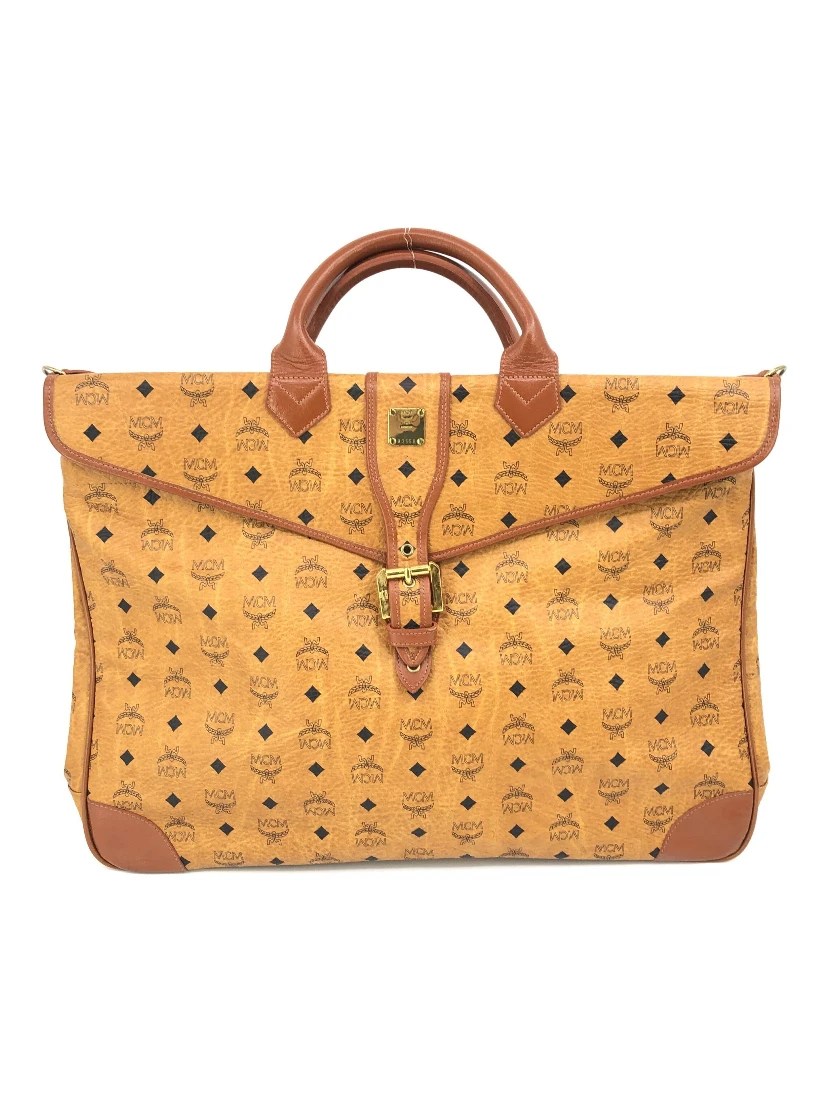 Briefcase In Cognac Visetos