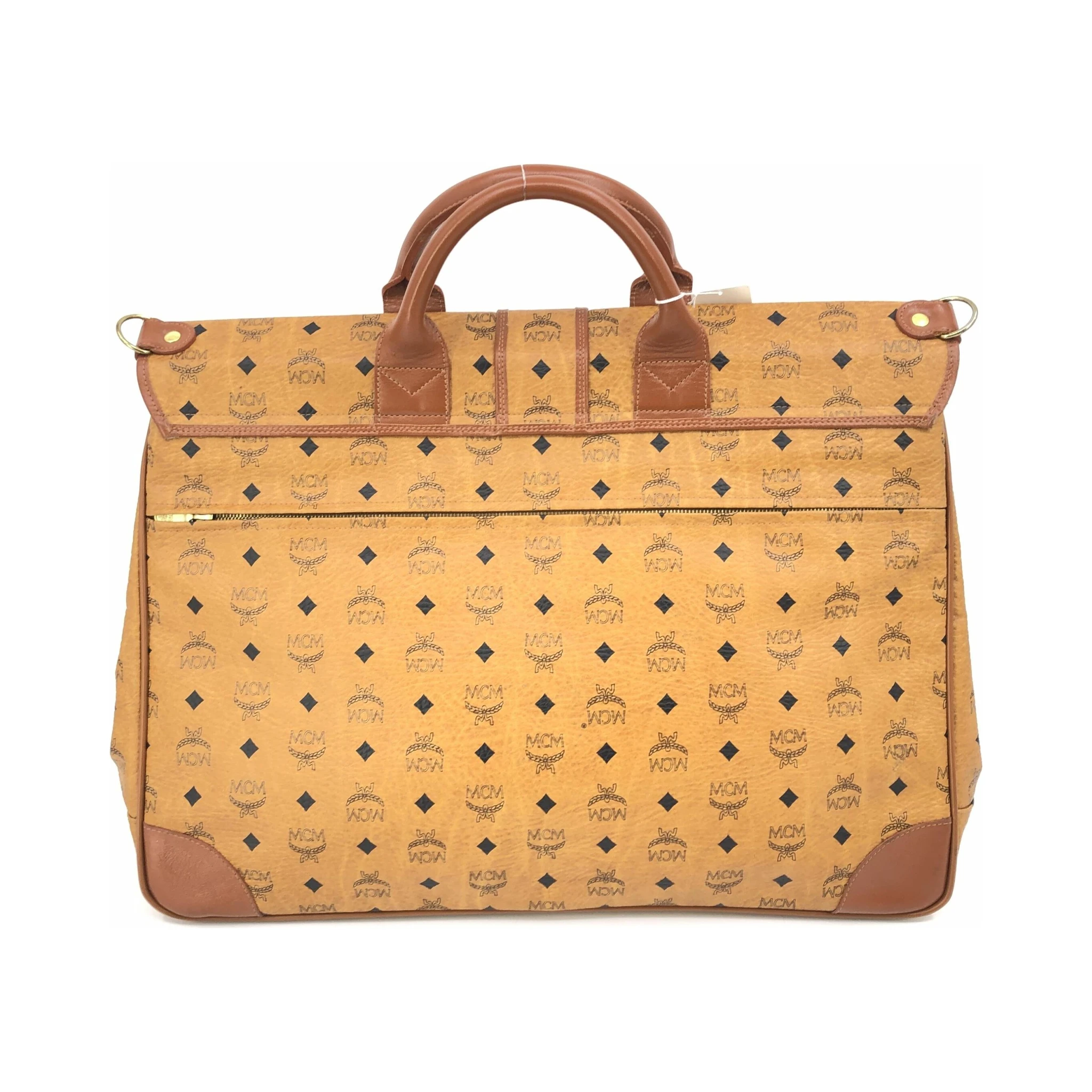 Briefcase In Cognac Visetos