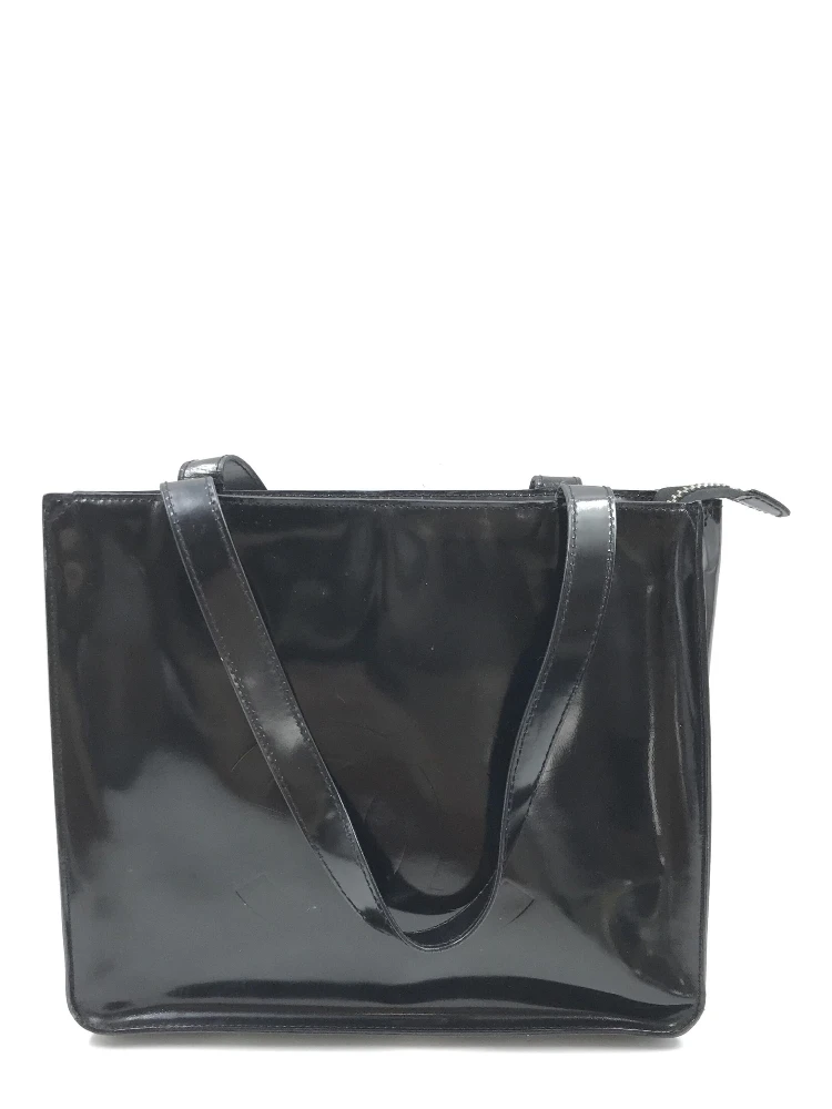 Black Patent Leather Tote alternative