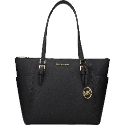 Black Leather Shoulder Bag