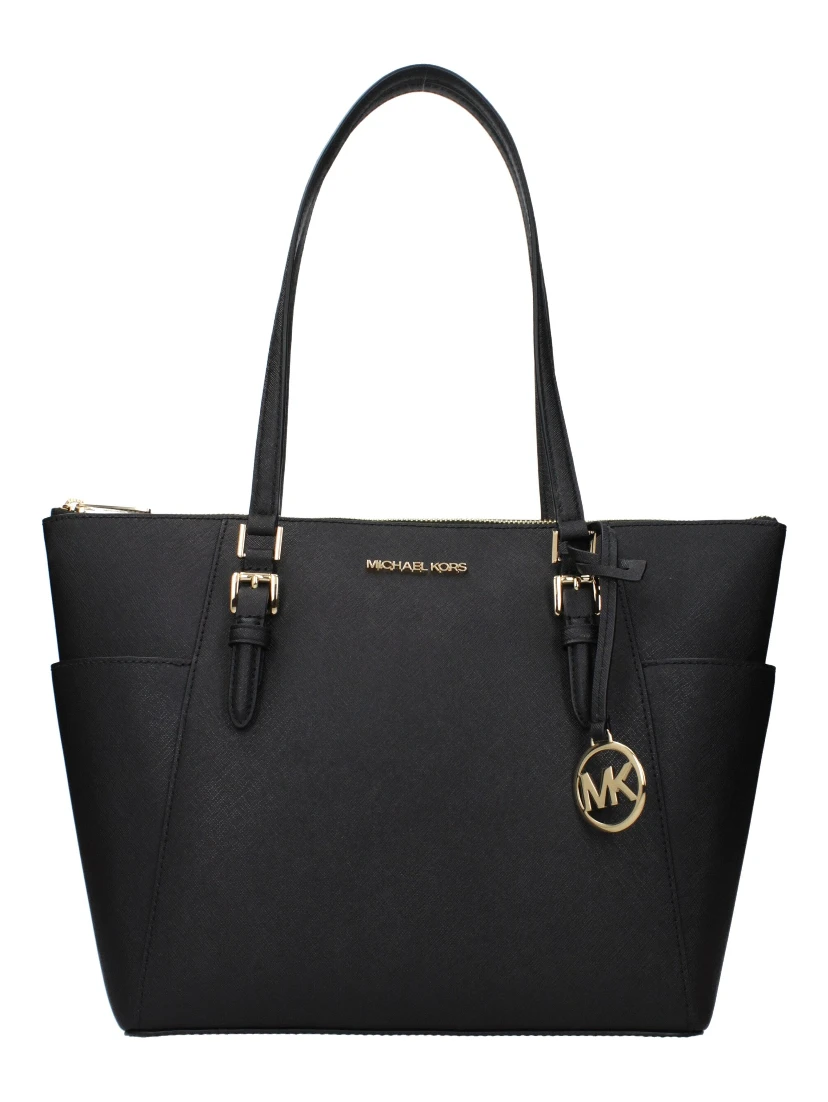 Black Leather Shoulder Bag