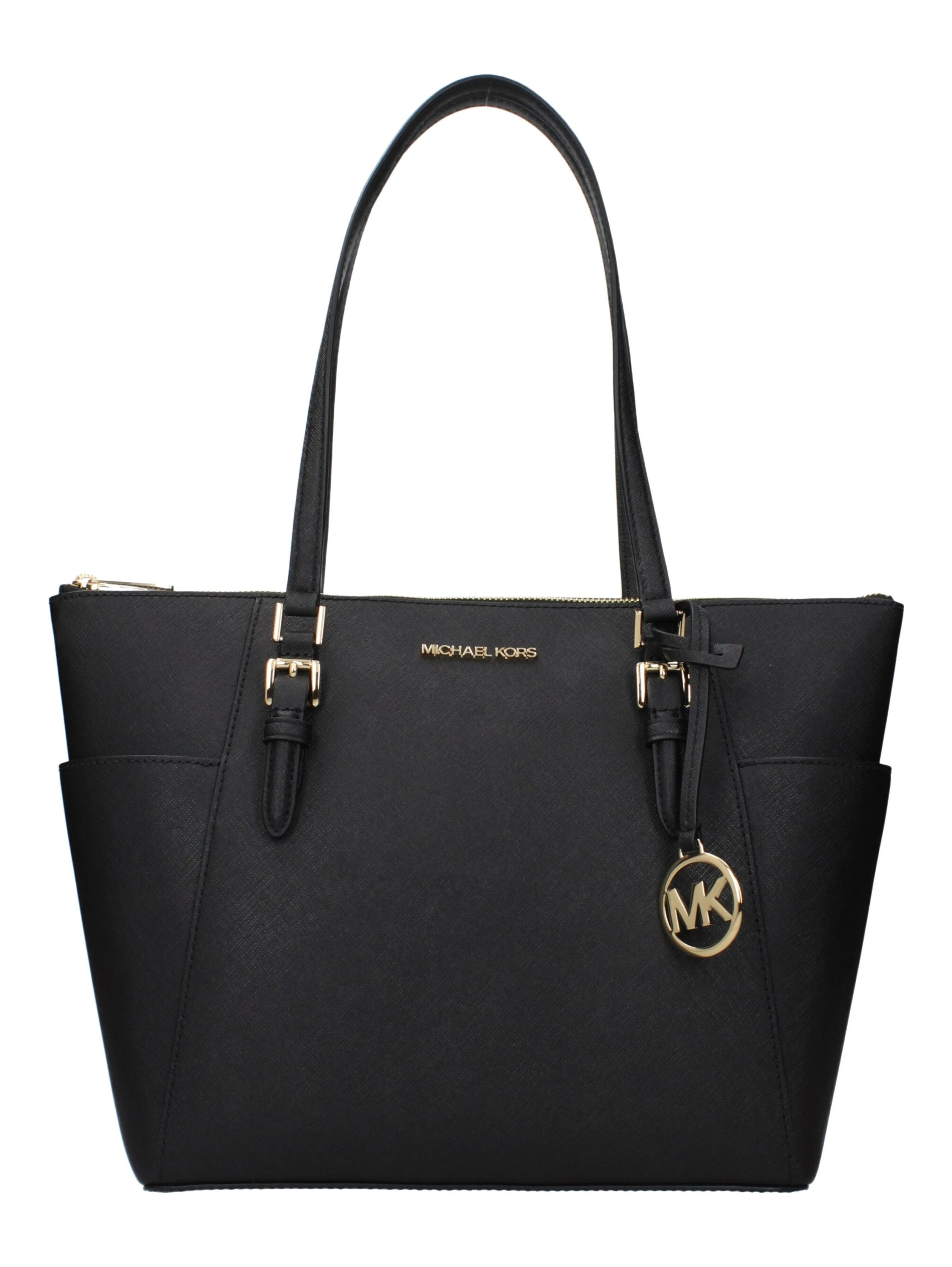 Black Leather Shoulder Bag