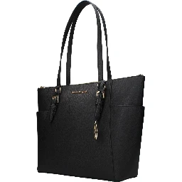 Black Leather Shoulder Bag