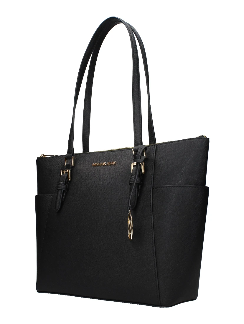 Black Leather Shoulder Bag