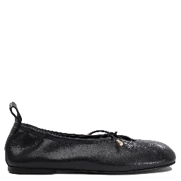 حذاء باليه مسطح من الجلد "روزاليند"