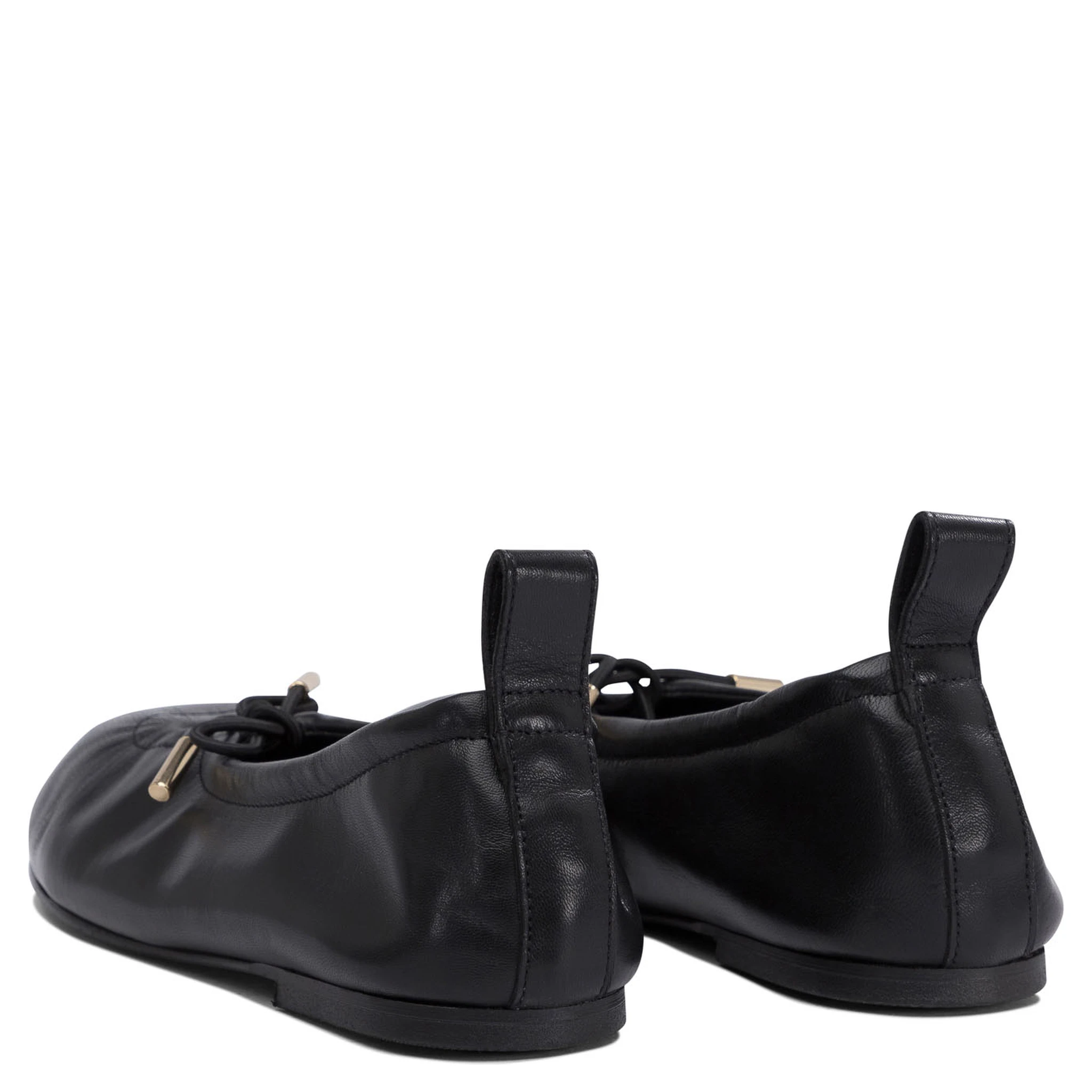 حذاء باليه مسطح من الجلد "روزاليند"