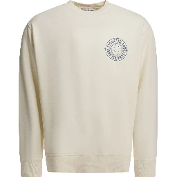 Cotton sweatshirt with Compass logo