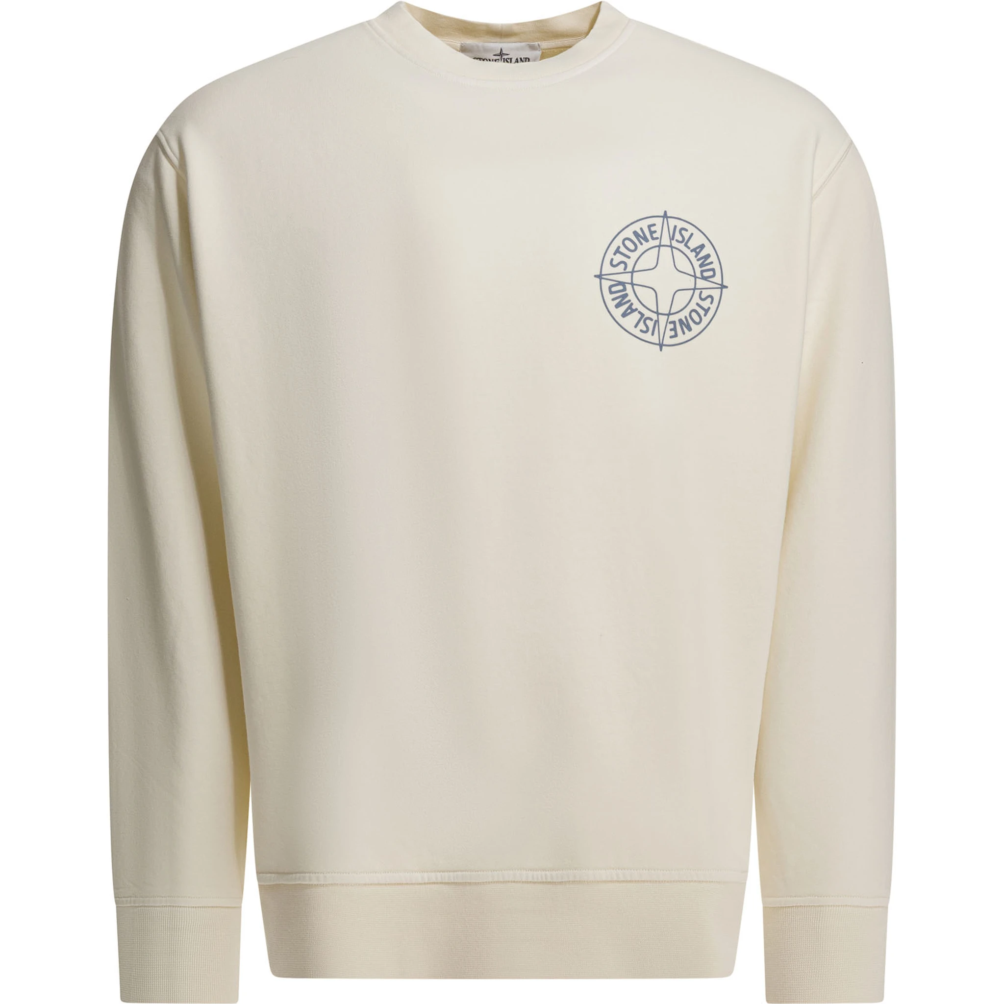 Cotton sweatshirt with Compass logo