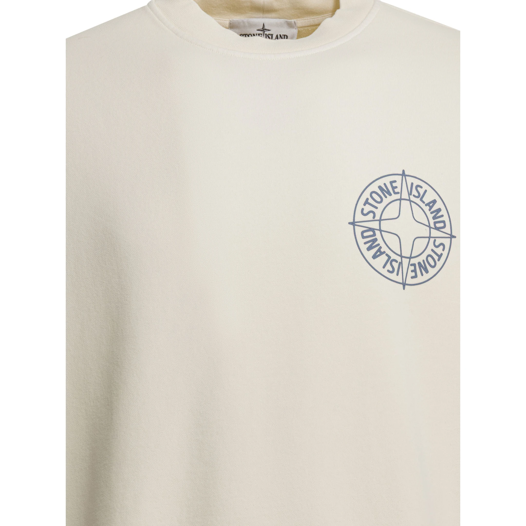Cotton sweatshirt with Compass logo