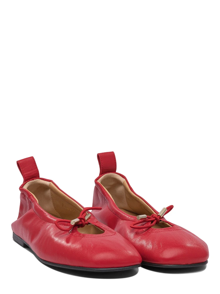 حذاء باليه مسطح من الجلد "روزاليند" alternative