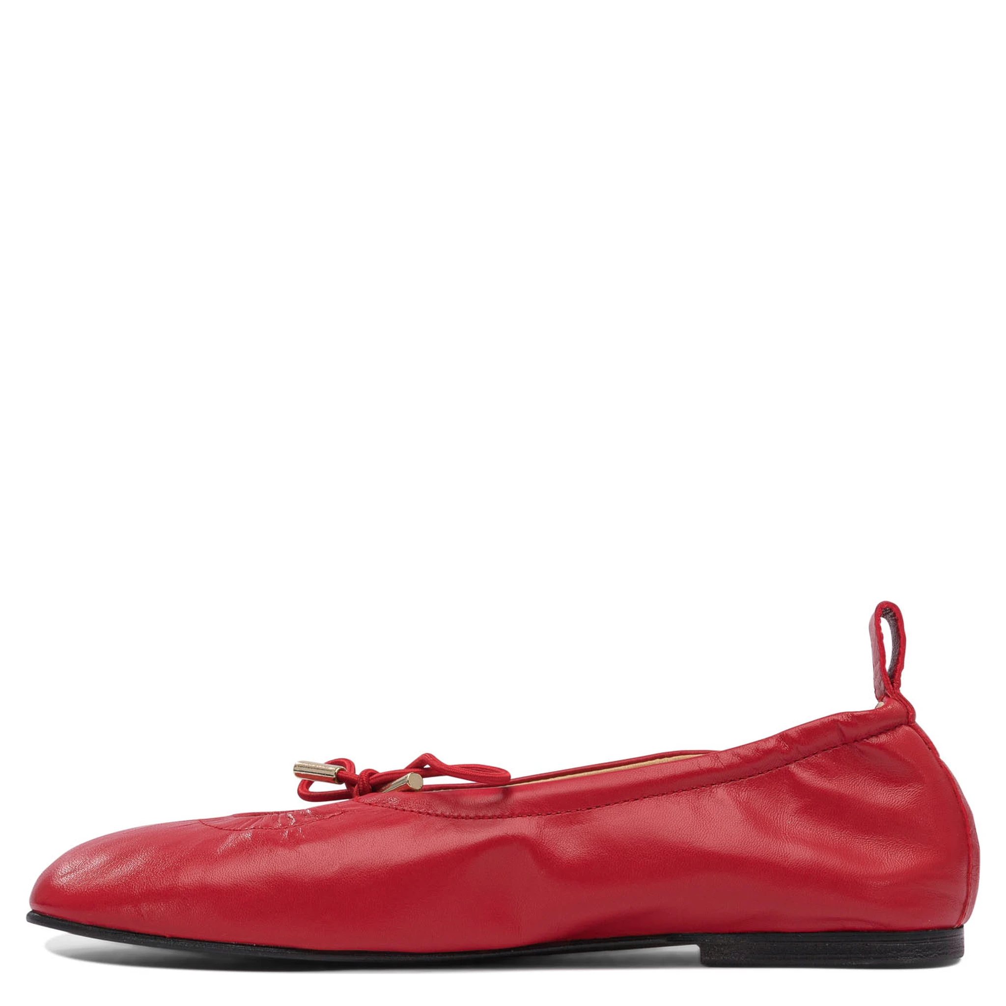حذاء باليه مسطح من الجلد "روزاليند"