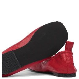 حذاء باليه مسطح من الجلد "روزاليند"