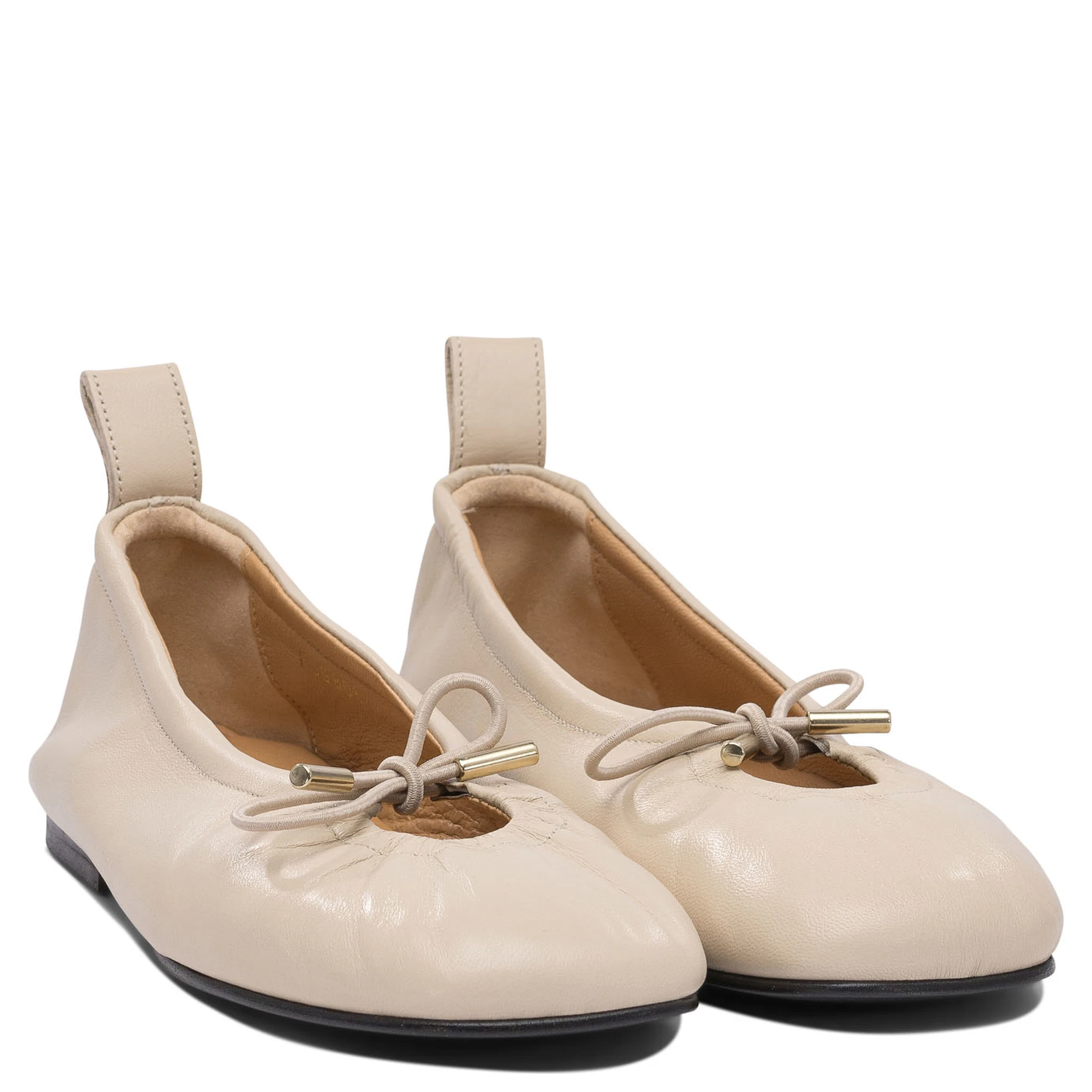 "Rosalind" leather ballet flats