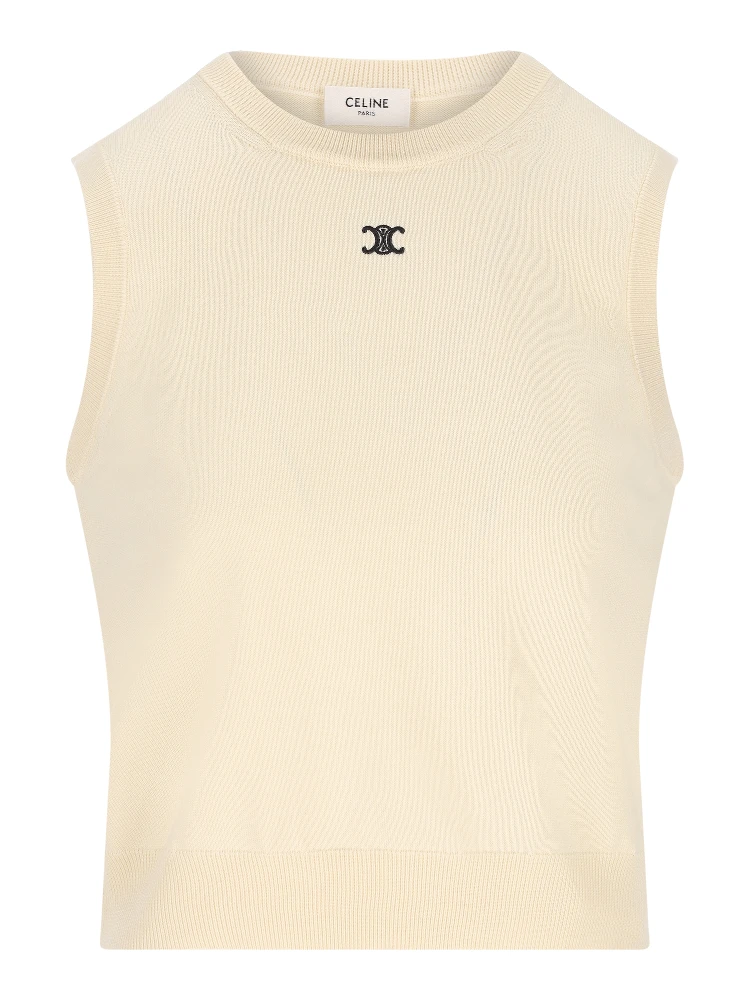 Céline Top Beige