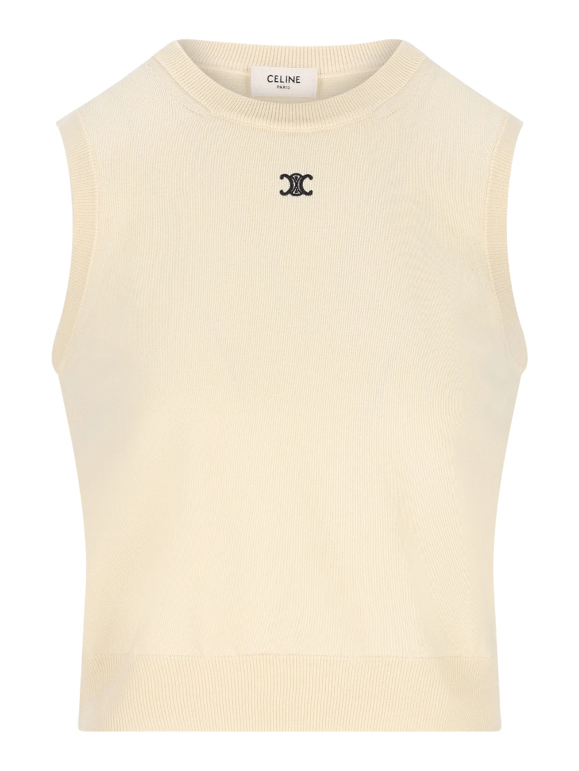 Céline Top Beige