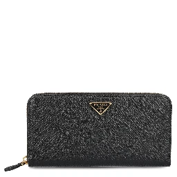 Prada Wallets Black
