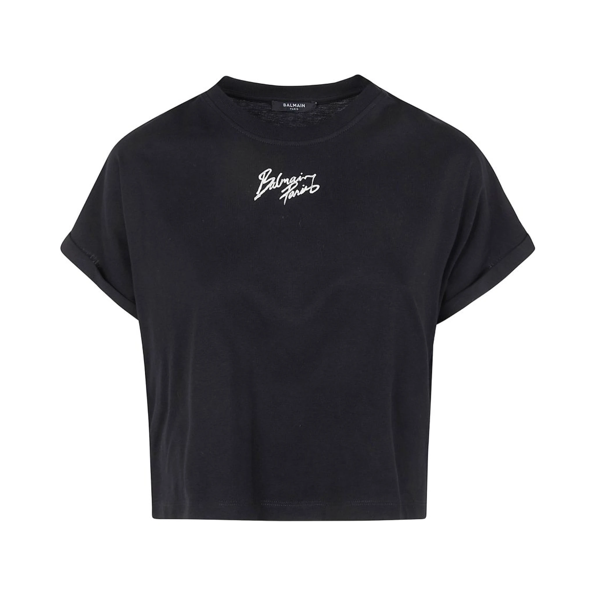 Balmain T-shirts and Polos Black