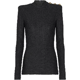 Balmain Sweaters Black
