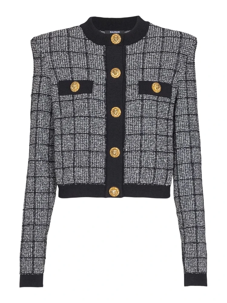 Balmain Sweaters Black