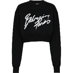 Balmain Sweaters Black
