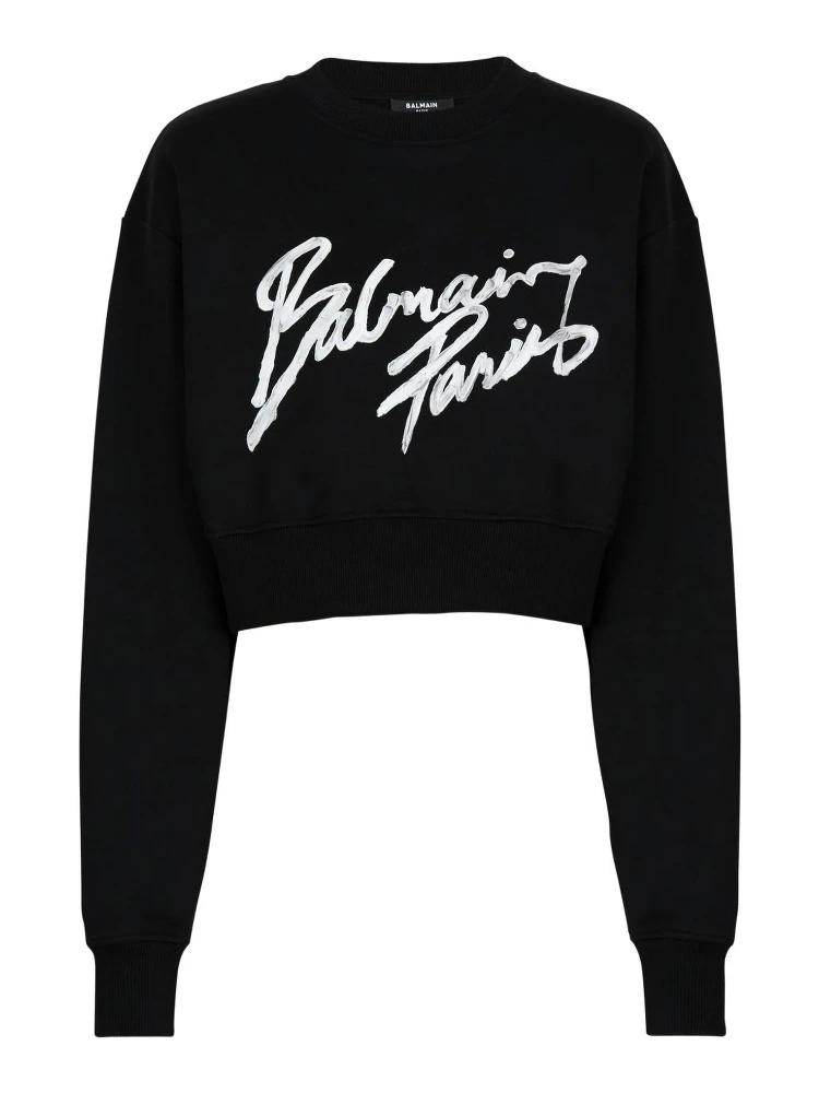 Balmain Sweaters Black