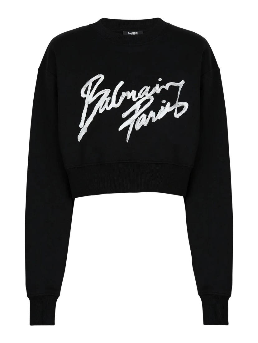 Balmain Sweaters Black