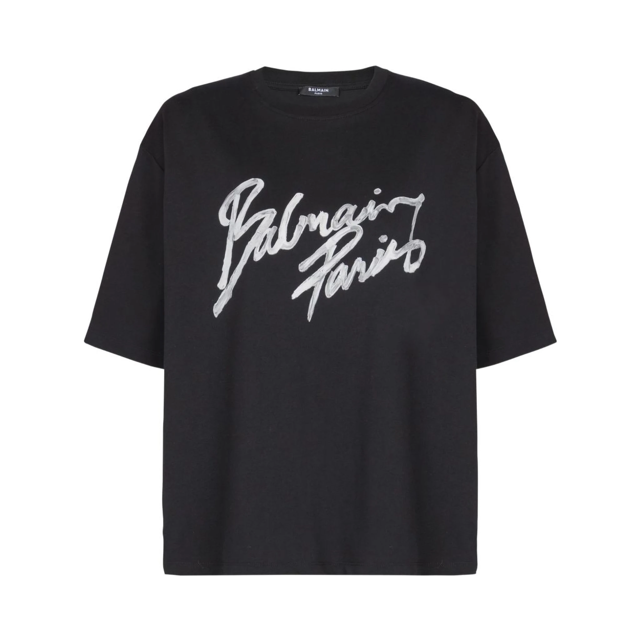 Balmain T-shirts and Polos Black