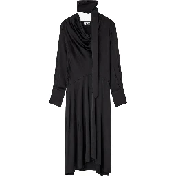 MIDI DRESS WITH SCARF