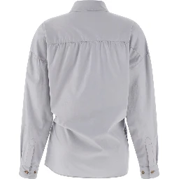 STRAIGHT TWISTED COLLAR SHIRT
