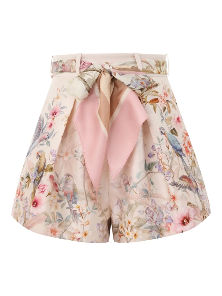 REBELLION PLEATED SHORTS
