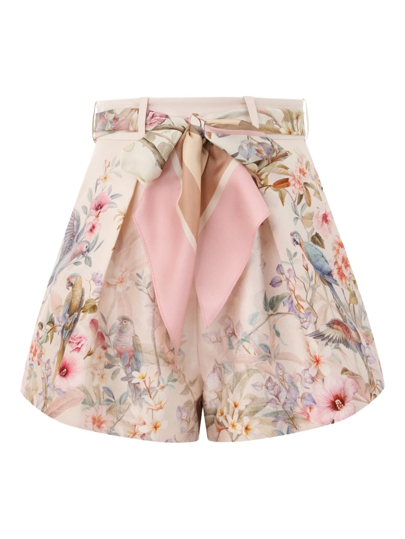 REBELLION PLEATED SHORTS