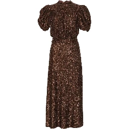 MIDI DRESS WITH SEQUINS
