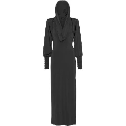 LONG DRESS WITH HOOD