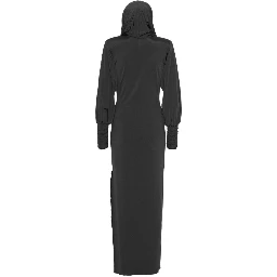 LONG DRESS WITH HOOD