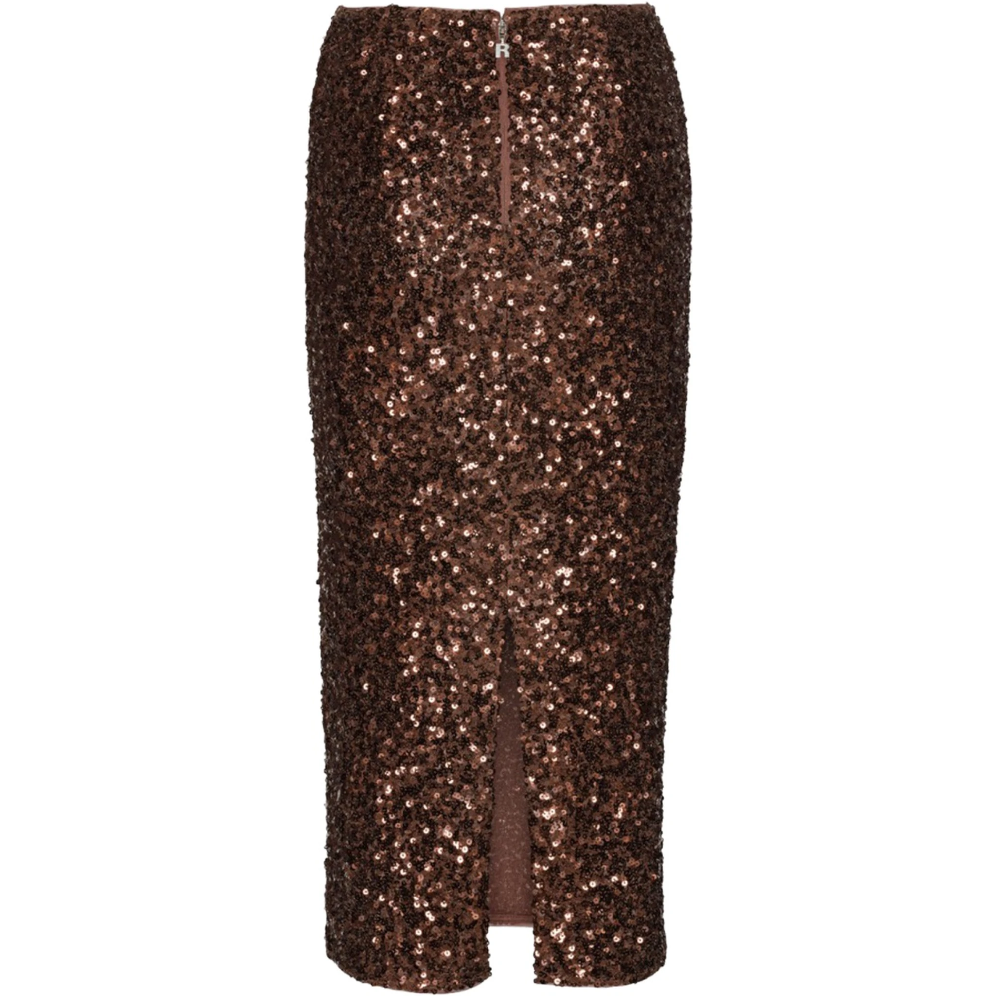 MIDI SKIRT WITH SEQUINS