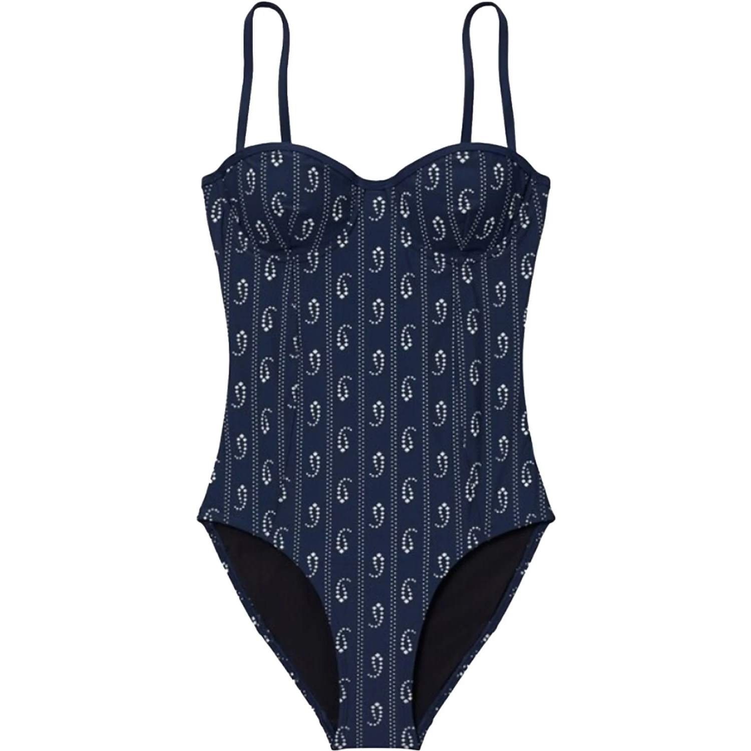 ONE PIECE SWIMSUIT WITH "PAISLEY" PRINT