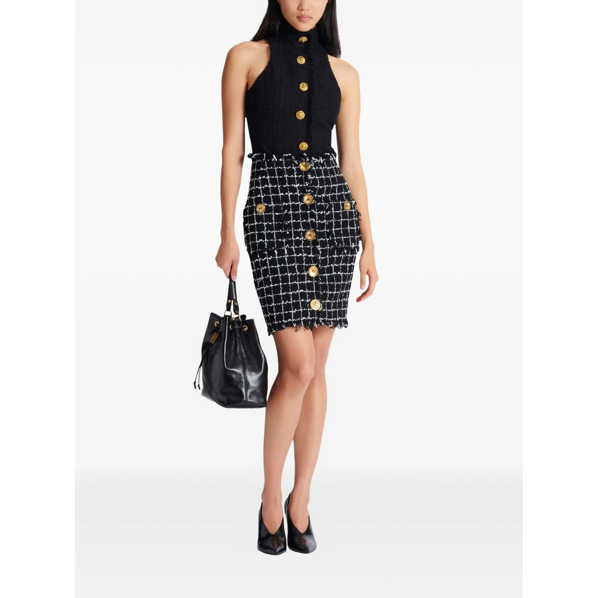 Balmain Skirts Black